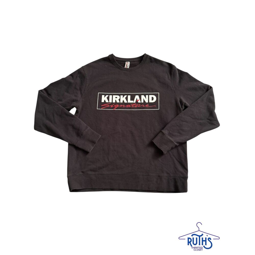 Kirkland Signature Crew Neck Sweatshirt Sweater Unisex